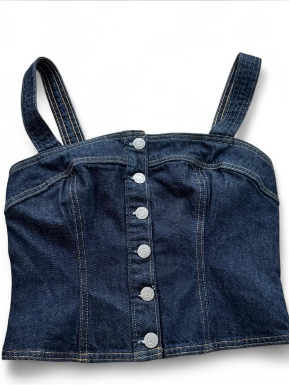 Levi’s women denim tank top NWT size xs
